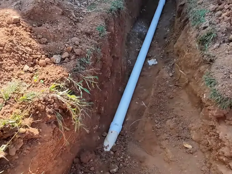 Residential plumbing repair detail for Sewer Line Replacement in Pottstown, PA in Pottstown, PA on this page