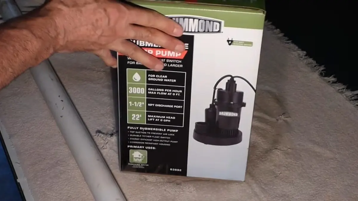 Sump pump installed in a basement pit for Plumber in Phoenixville, PA | Pottstown Plumbing Pros in Phoenixville, PA