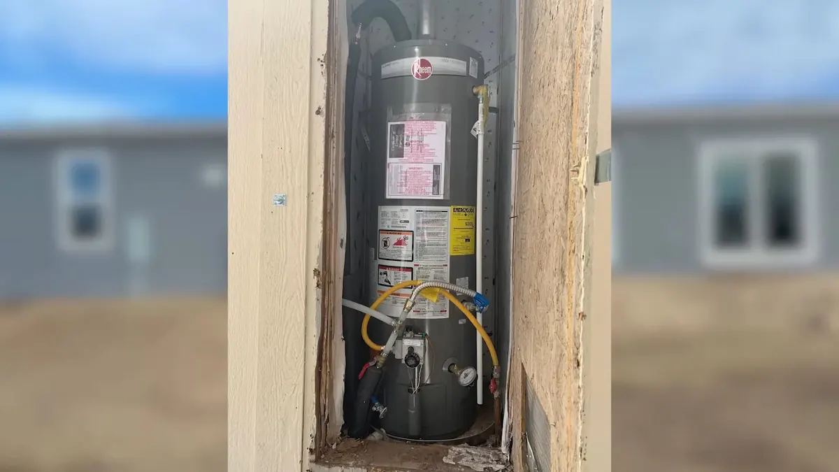Water heater tank and service connections for Plumber in Gilbertsville, PA | Pottstown Plumbing Pros in Gilbertsville, PA