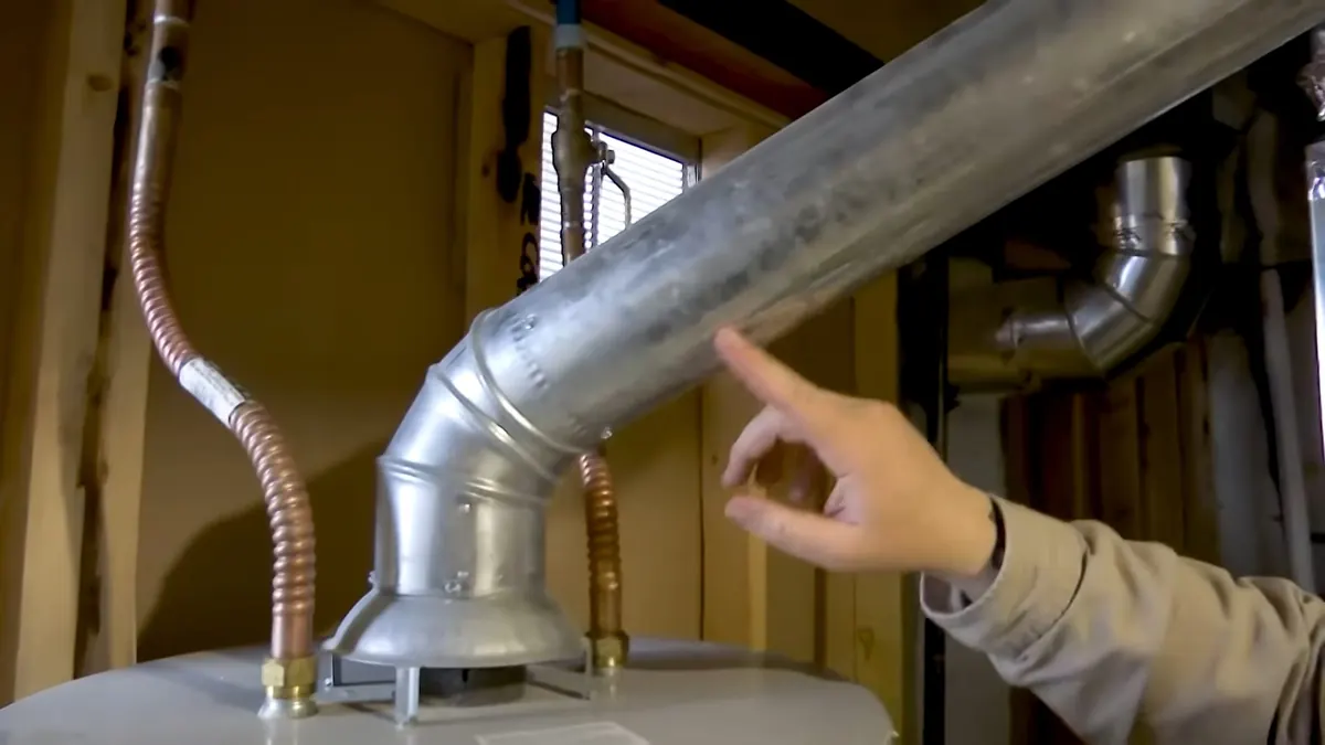 Water heater tank and service connections for Plumber in Limerick, PA | Pottstown Plumbing Pros in Limerick, PA