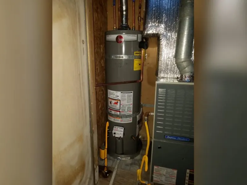 Water heater tank and service connections for Water Heater Installation and Replacement in Pottstown, PA in Pottstown, PA on this page